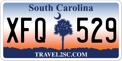 SC license plate XFQ529
