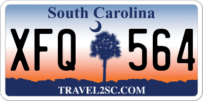 SC license plate XFQ564
