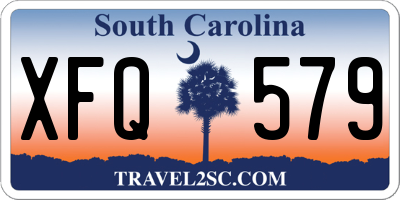 SC license plate XFQ579