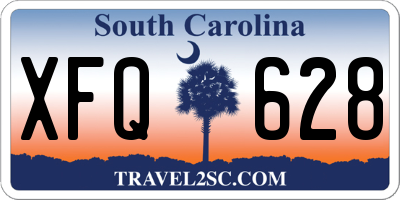 SC license plate XFQ628
