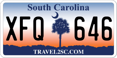 SC license plate XFQ646