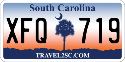 SC license plate XFQ719