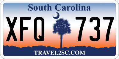 SC license plate XFQ737