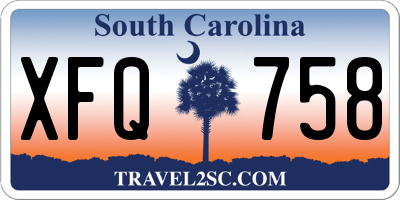 SC license plate XFQ758