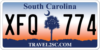SC license plate XFQ774