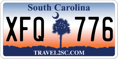 SC license plate XFQ776