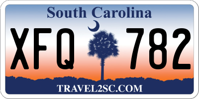 SC license plate XFQ782