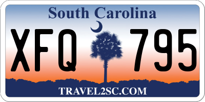 SC license plate XFQ795