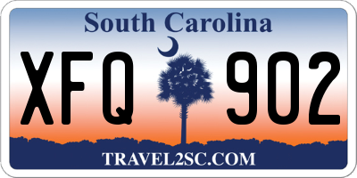 SC license plate XFQ902