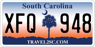 SC license plate XFQ948