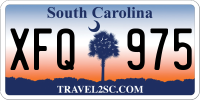 SC license plate XFQ975