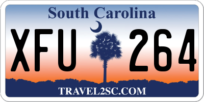 SC license plate XFU264