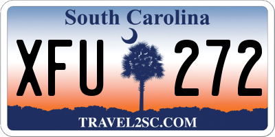 SC license plate XFU272