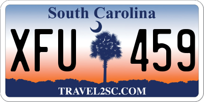 SC license plate XFU459