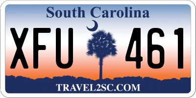 SC license plate XFU461