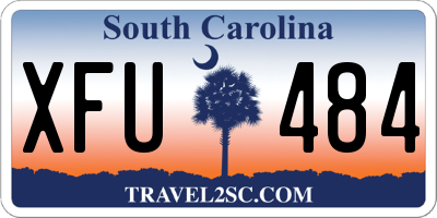 SC license plate XFU484