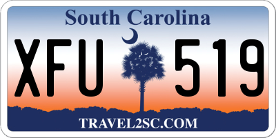 SC license plate XFU519