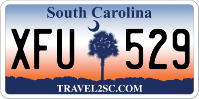 SC license plate XFU529
