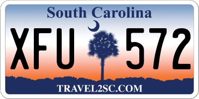 SC license plate XFU572