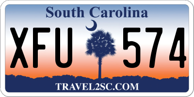 SC license plate XFU574