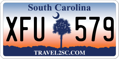 SC license plate XFU579