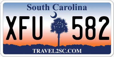 SC license plate XFU582