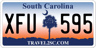 SC license plate XFU595