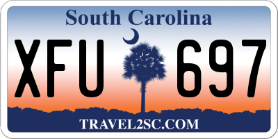 SC license plate XFU697