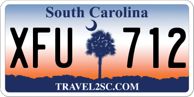 SC license plate XFU712