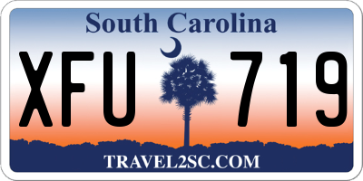 SC license plate XFU719
