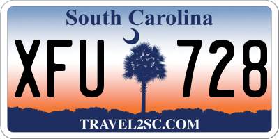SC license plate XFU728