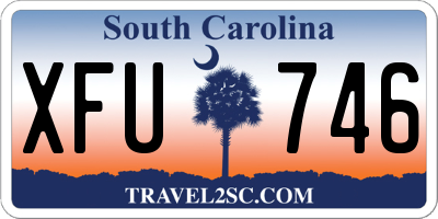 SC license plate XFU746