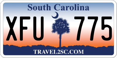 SC license plate XFU775