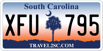 SC license plate XFU795