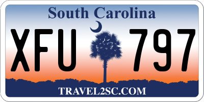 SC license plate XFU797