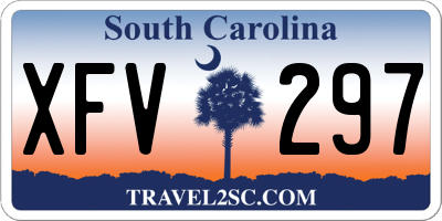 SC license plate XFV297