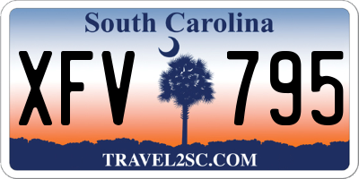 SC license plate XFV795
