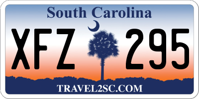 SC license plate XFZ295