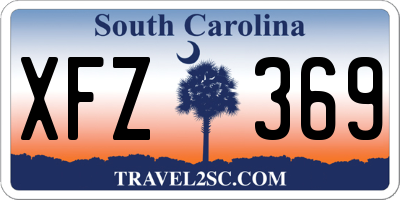 SC license plate XFZ369