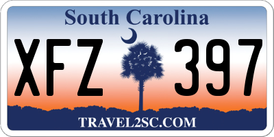 SC license plate XFZ397