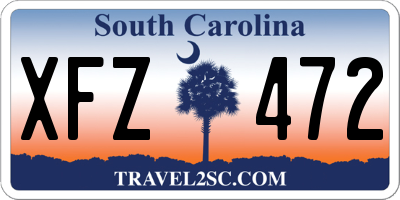 SC license plate XFZ472