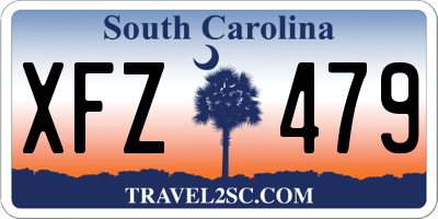 SC license plate XFZ479