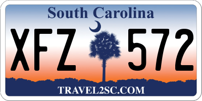 SC license plate XFZ572