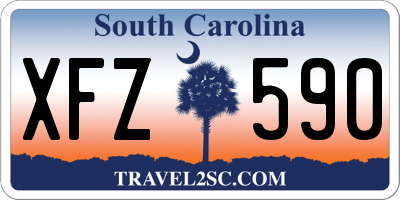 SC license plate XFZ590