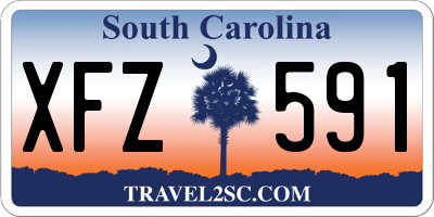 SC license plate XFZ591
