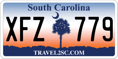 SC license plate XFZ779