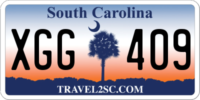 SC license plate XGG409