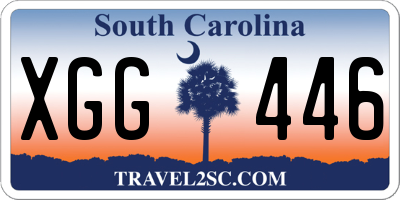 SC license plate XGG446