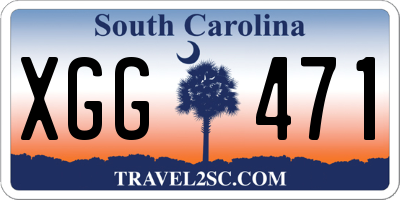 SC license plate XGG471