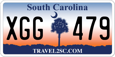 SC license plate XGG479